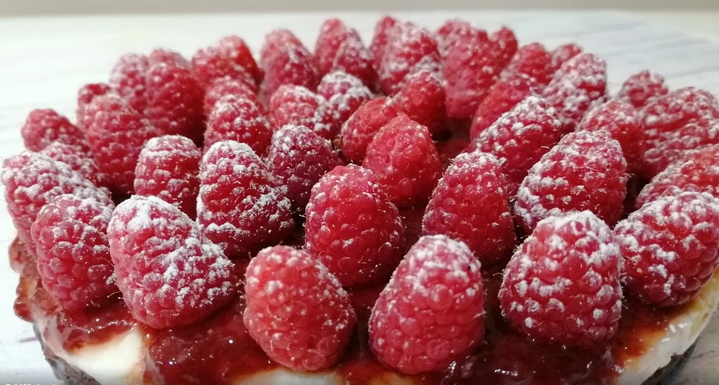CHEESECAKE AI LAMPONI E YOGURT GRECO