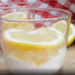CHEESECAKE AL LIMONE CARAMELLATO E YOGURT